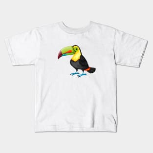 Beautiful and Cute Toucan Bird Kids T-Shirt